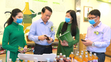 Thái Nguyên ra mắt sản phẩm trà lên men VKombucha