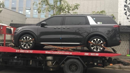 Kia Sedona 2021 bất ngờ xuất hiện tại Việt Nam, chờ ngày ra mắt