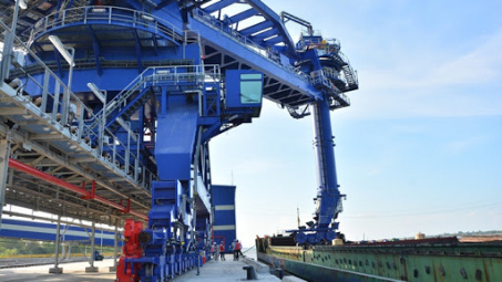 Công nghệ chế tạo tổ hợp bốc dỡ, vận chuyển than