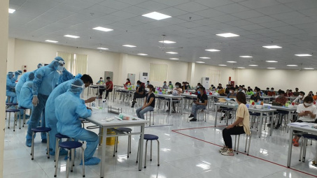 Định kỳ sàng lọc COVID đối với người lao động