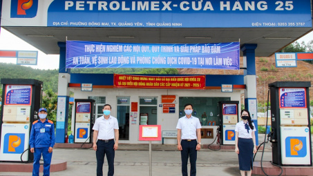 Xí nghiệp Xăng dầu Quảng Ninh: Vinh danh các CHXD dẫn đầu thi đua tháng 4/2021