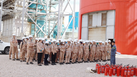 Nhà máy Nhiệt điện Vĩnh Tân 4: “Hưởng ứng Tháng công nhân năm 2021”