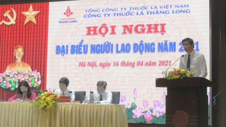 Công ty Thuốc lá Thăng Long: Luôn đồng hành, đảm bảo quyền lợi cho người lao động
