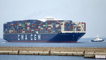 Giá cước container tuyến Châu Á – Châu Âu vượt ngưỡng 10.000 USD/FEU