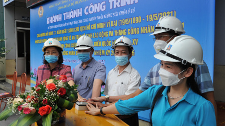 Than Cọc Sáu khánh thành công trình Hệ thống phun sương dập bụi