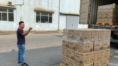 Nước rửa tay HASOCO Việt Nam xuất khẩu ra thị trường quốc tế