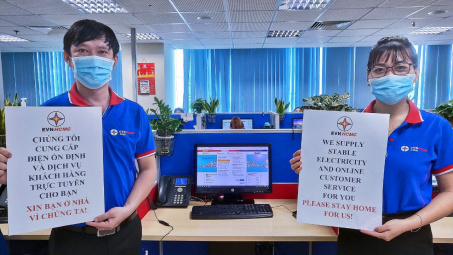 EVN HCMC đảm bảo cung cấp điện ổn định trong thời gian cách ly phòng dịch