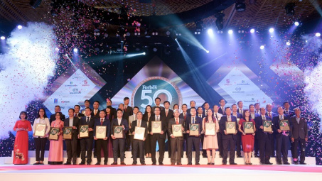PV GAS lần thứ 9 liên tiếp vào TOP Forbes 50 công ty niêm yết tốt nhất Việt Nam năm 2021