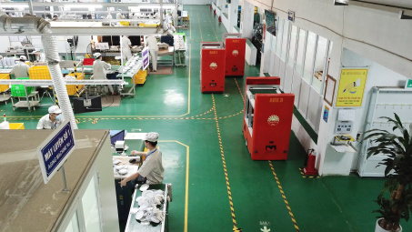 Thiết kế và chế tạo xe AGV cung cấp nguyên vật liệu và vận chuyển sản phẩm tự động bằng xe tự hành AGV