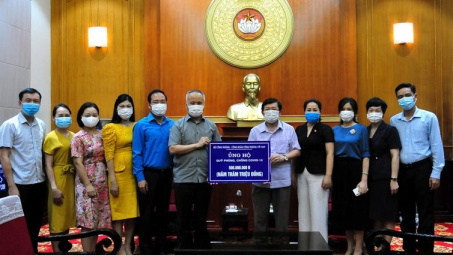 Bộ Công Thương, Công đoàn Công Thương Việt Nam ủng hộ Quỹ Phòng, chống Covid-19