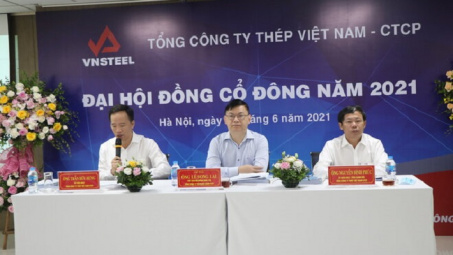 VNSTEEL: Tổ chức Đại hội đồng cổ đông năm 2021 theo hình thức trực tuyến