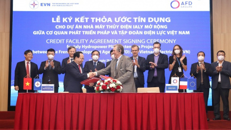 EVN ký kết thỏa ước tín dụng với AFD