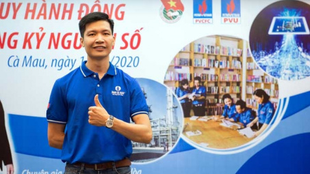 Kỹ sư trẻ tìm thấy hạnh phúc trong công việc