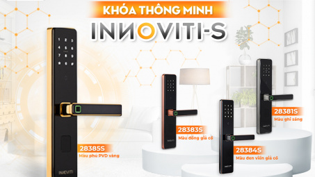 Khóa thông minh INNOVITI-S: Tích hợp toàn diện, bảo vệ ngôi nhà Việt