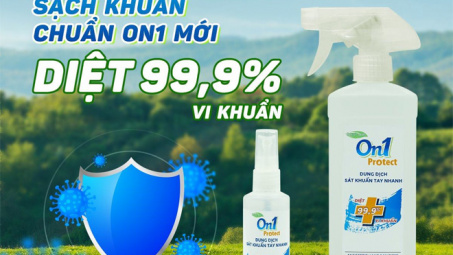 Giảm giá đến 50% nước rửa tay & gel diệt khuẩn On1, miễn phí giao hàng