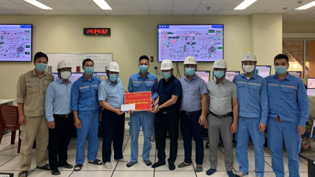 Công đoàn Công ty Nhiệt điện Thái Bình động viên người lao động, đoàn kết vượt qua đại dịch