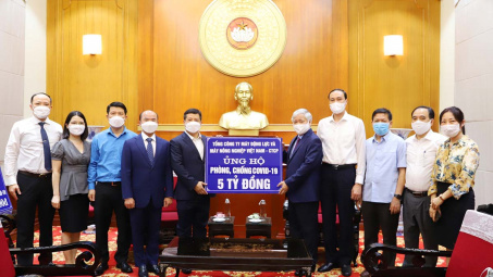 VEAM ủng hộ năm tỷ đồng cho Quỹ phòng, chống Covid-19