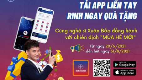 Nghệ sỹ ưu tú Xuân Bắc đồng hành cùng EVNHANOI trong chiến dịch “Mùa hè mới”