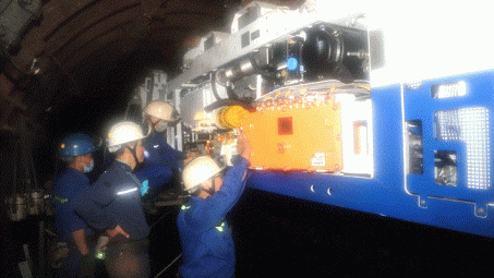 Than Dương Huy: Hiện đại hóa công tác vận tải trong hầm lò