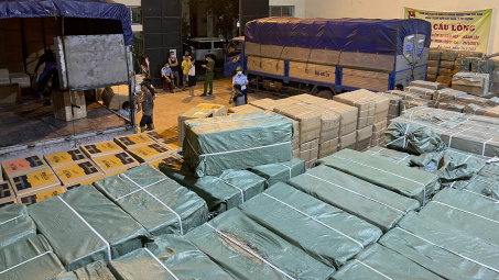 Phát hiện kho hàng 50 tấn có dấu hiệu giả mạo nhãn hiệu