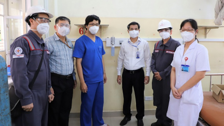 Bàn giao Công trình Hệ thống cấp Oxy (Khu A & D) cho Bệnh viện Bệnh Nhiệt đới