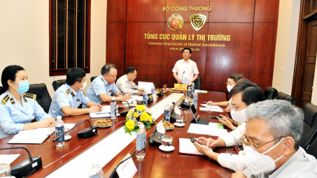 Bộ trưởng Nguyễn Hồng Diên giao 6 nhiệm vụ trọng tâm cho lực lượng  quản lý thị trường