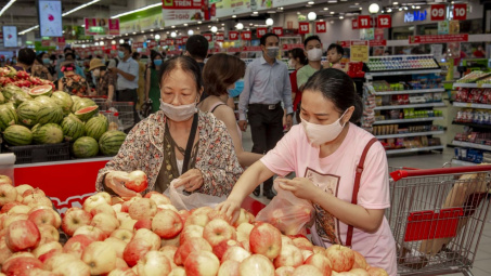 Doanh thu bán lẻ hàng hóa 7 tháng tăng 3,2% so với cùng kỳ