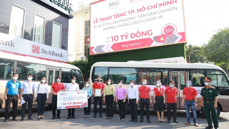 Tập đoàn BRG & SeABank chung tay hỗ trợ chính quyền, người dân Thành phố Hồ Chí Minh