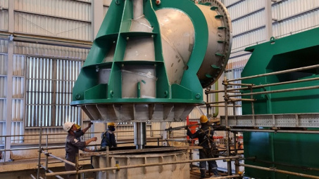 EPS hoàn thành vượt tiến độ công trình trung tu S3 nhà máy nhiệt điệt Vĩnh Tân 4