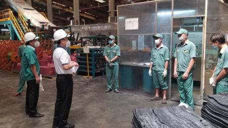 Cao su Đà Nẵng: Hiệu quả kinh doanh cao nhờ áp dụng nghiêm ngặt các biện pháp chống dịch