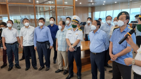 Thứ trưởng Đỗ Thắng Hải tham gia Đoàn công tác của Chính phủ làm việc tại Đồng Nai và Tân Cảng Cát Lái