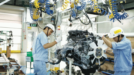 Chỉ số sản xuất công nghiệp 8 tháng tăng 2,5  lần so với mức tăng cùng kỳ 2020