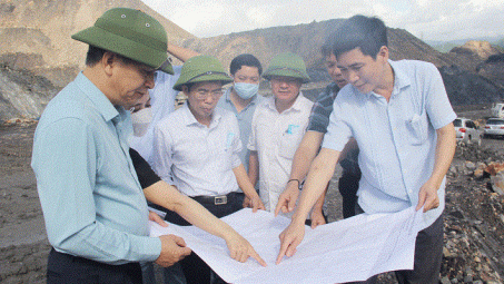 TKV đảm bảo an toàn sản xuất trong mùa mưa bão