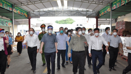 Bộ trưởng Nguyễn Hồng Diên tham gia Đoàn Công tác của Chính phủ về công tác chống dịch Covid-19 tại một số tỉnh phía Nam