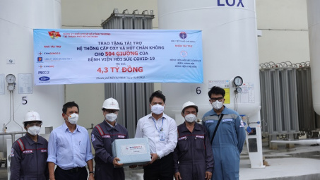 Bàn giao Hệ thống Oxy & hệ thống hút chân không cho Bệnh viện hồi sức COVID-19