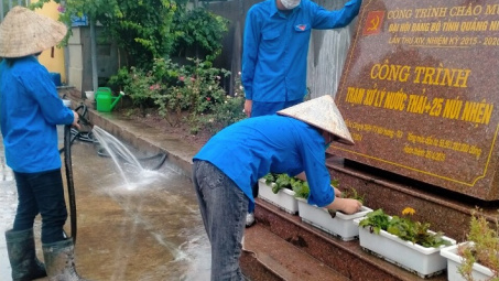 Đoàn Thanh niên Công ty Môi trường - TKV hưởng ứng “Chiến dịch Thanh niên tình nguyện hè năm 2021”