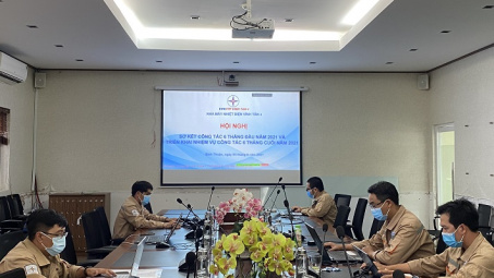Nhà máy Nhiệt điện Vĩnh Tân 4 tổ chức hội nghị sơ kết 6 tháng đầu năm 2021