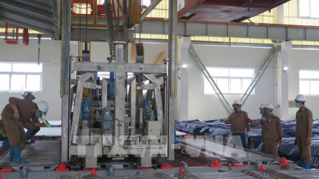 Dự án mở rộng Nhà máy luyện đồng Lào Cai ra lò tấn đồng cathode đầu tiên