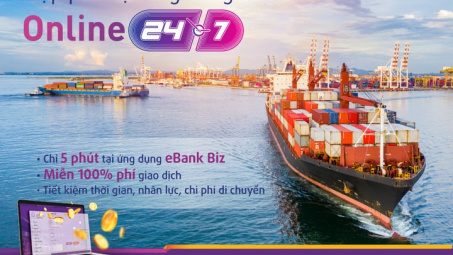 TPBank triển khai tính năng thu phí hạ tầng cảng biển trực tuyến