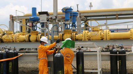 Công ty Vận chuyển Khí Đông Nam bộ về đích sớm bảo dưỡng sửa chữa lớn