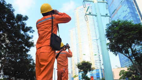 EVNHANOI triển khai ứng dụng phục vụ công tác hiện trường