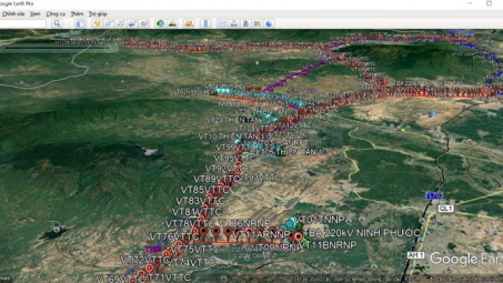 Ứng dụng “Google Earth Pro” trong quản lý kỹ thuật lưới điện truyền tải
