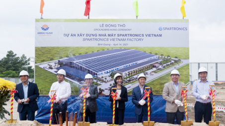Spartronics Việt Nam tăng cường năng lực sản xuất các sản phẩm phức hợp điện tử, cơ điện tử