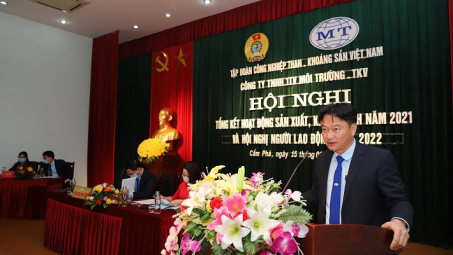 Công ty Môi Trường - TKV: Tổ chức thành công Hội nghị người lao động năm 2022