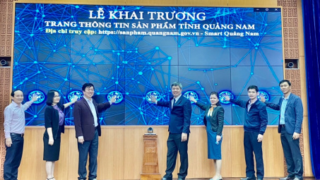 Khai trương Trang thông tin sản phẩm tỉnh Quảng Nam