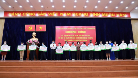 EVNGENCO3 phối hợp tài trợ học bổng cho 98 em học sinh mồ côi do dịch Covid-19 tại TP.HCM