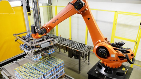 Hệ thống Robot bốc xếp hàng, giải pháp tự động hóa Logistics