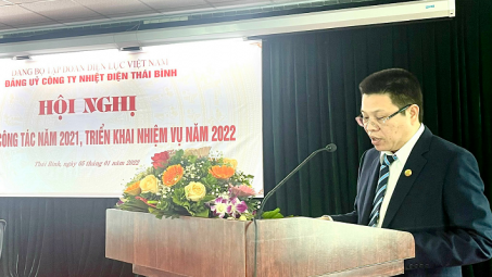 Đảng ủy Công ty Nhiệt điện Thái Bình: Tiếp tục nâng cao đoàn kết nội bộ, thích ứng an toàn, linh hoạt  trong tình hình mới