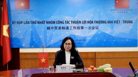 Bộ Công Thương và Bộ Thương mại Trung Quốc: Cùng tìm giải pháp tháo gỡ khó khăn, vướng mắc trong hợp tác thương mại