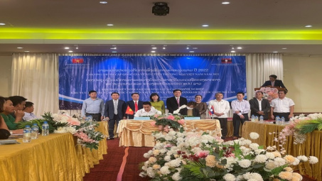 Kết nối giao thương các doanh nghiệp khu vực Bắc Trung Bộ (Việt Nam) và tỉnh Sạ Vẳn Na Khệt (Lào)